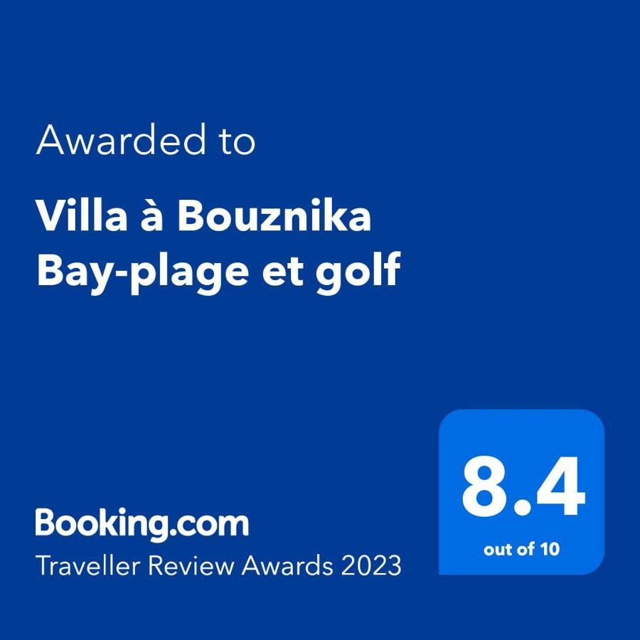 Villa à Bouznika Bay-plage et golf Extérieur photo